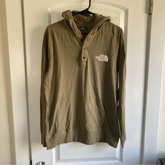 North face henley hoodie Clearance